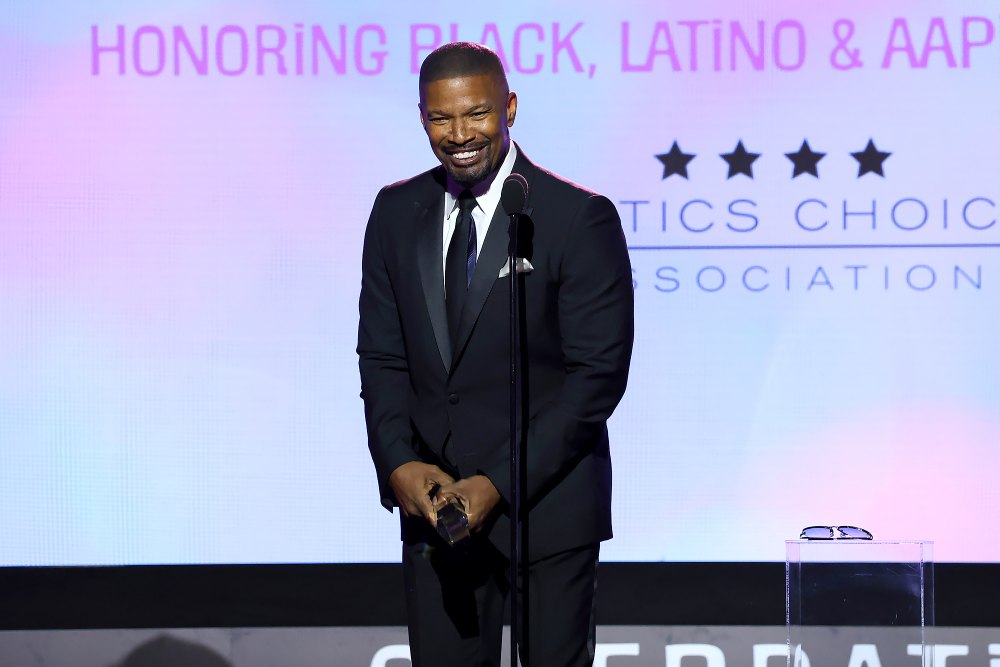 Jamie Foxx Reveals He 'Couldn't Actually Walk' 6 Months Ago in 1st Public Appearance Since Health Scare