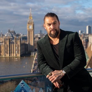 Jason Momoa attends the "Aquaman and the Lost Kingdom" photocall
