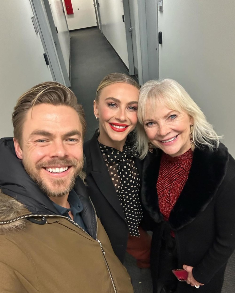 Julianne Hough holds her family extra tight