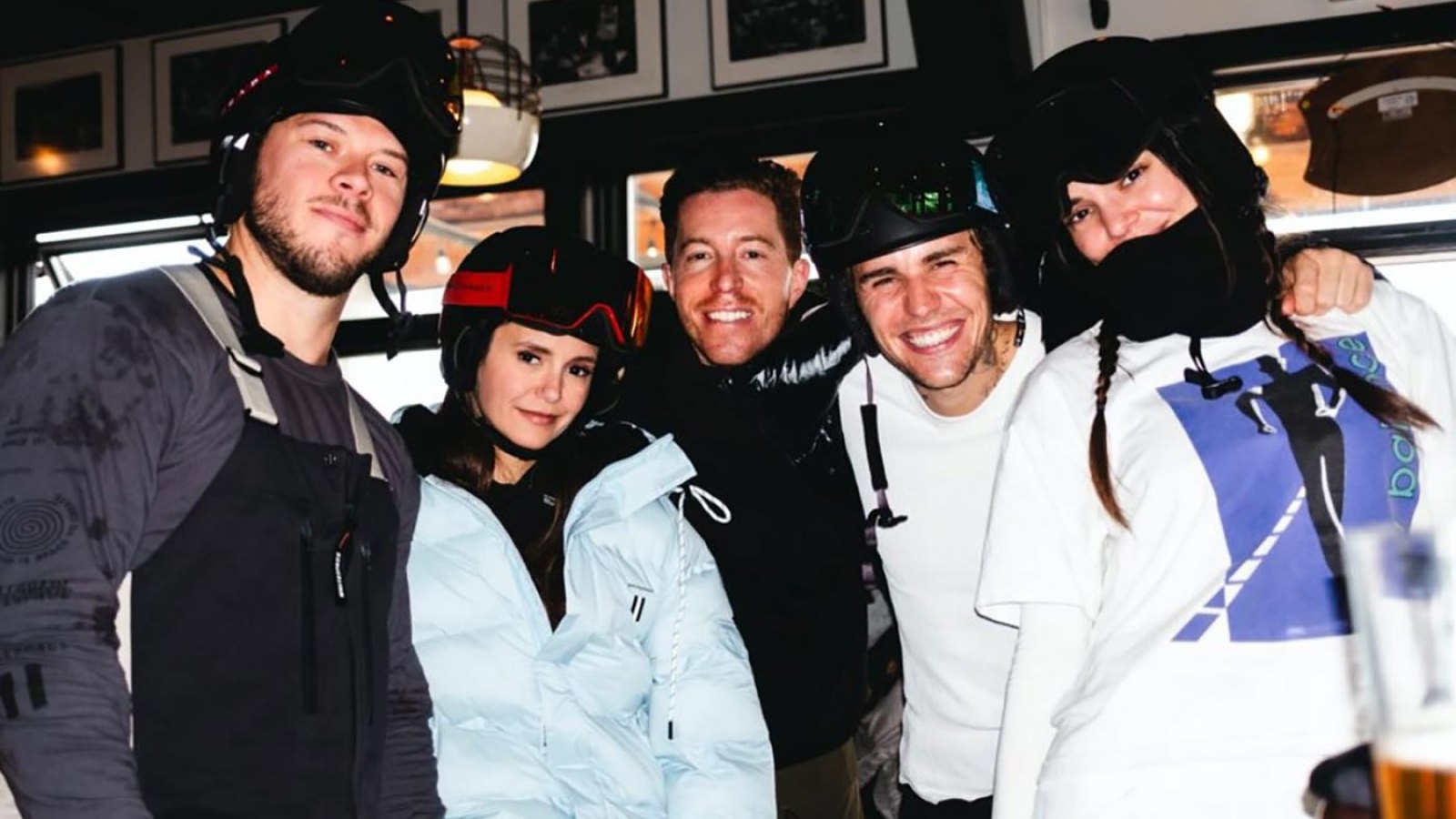 Justin Bieber Hits the Slopes With Shaun White Kendall Jenner