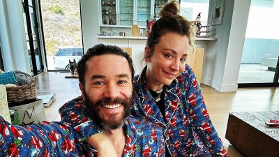 Kaley Cuoco and Tom Pelphrey Cuddle Up With Daughter Matilda for Their 1st Christmas as a Family