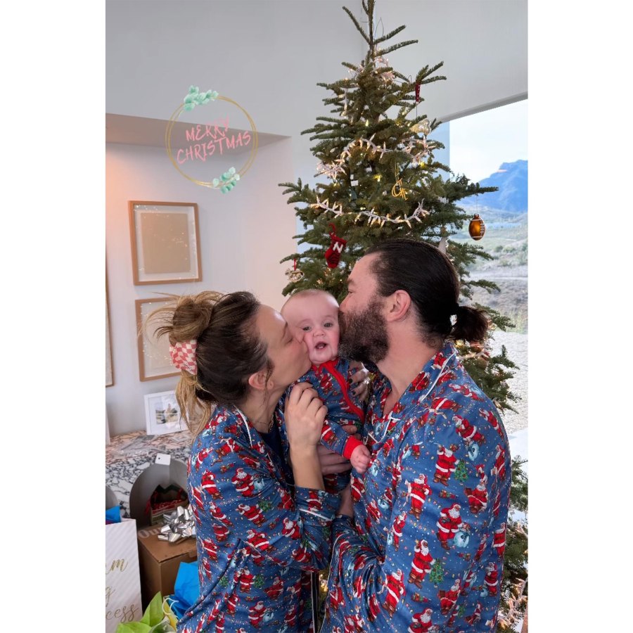 Kaley Cuoco and Tom Pelphrey Cuddle Up With Daughter Matilda for Their 1st Christmas as a Family