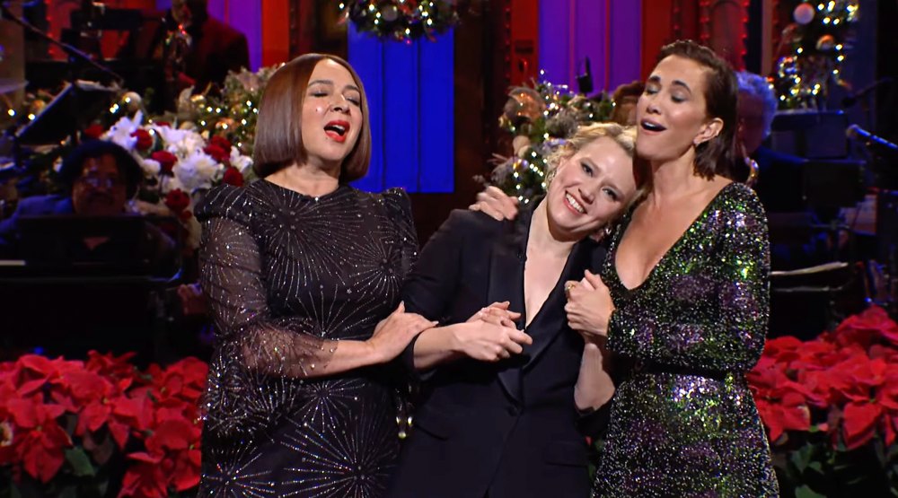 Kate McKinnon Runs Into ‘Old Friends’ Kristen Wiig and Maya Rudolph During ‘SNL’ Hosting Debut