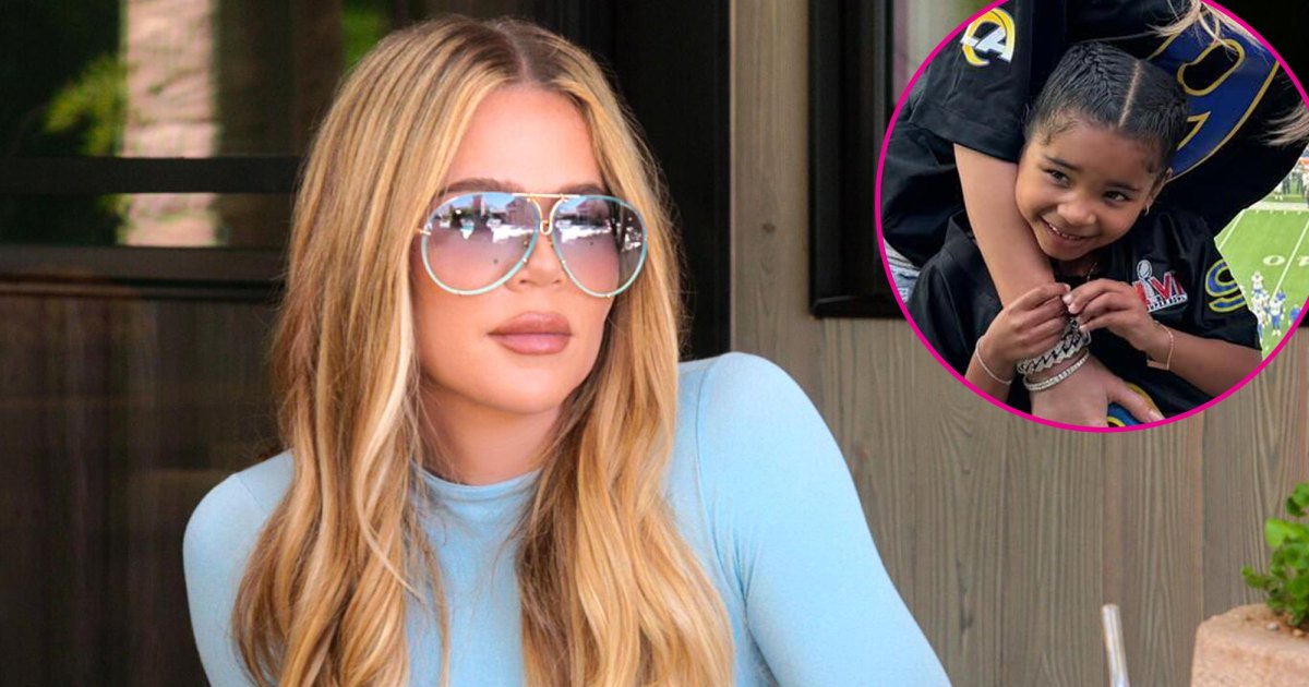 Khloe Kardashian Takes Daughter True to Her 1st Football Game Khloe Kardashian Takes Daughter True to Her 1st Football Game