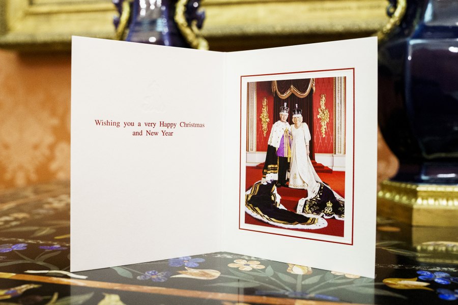King Charles III Christmas Card 2023