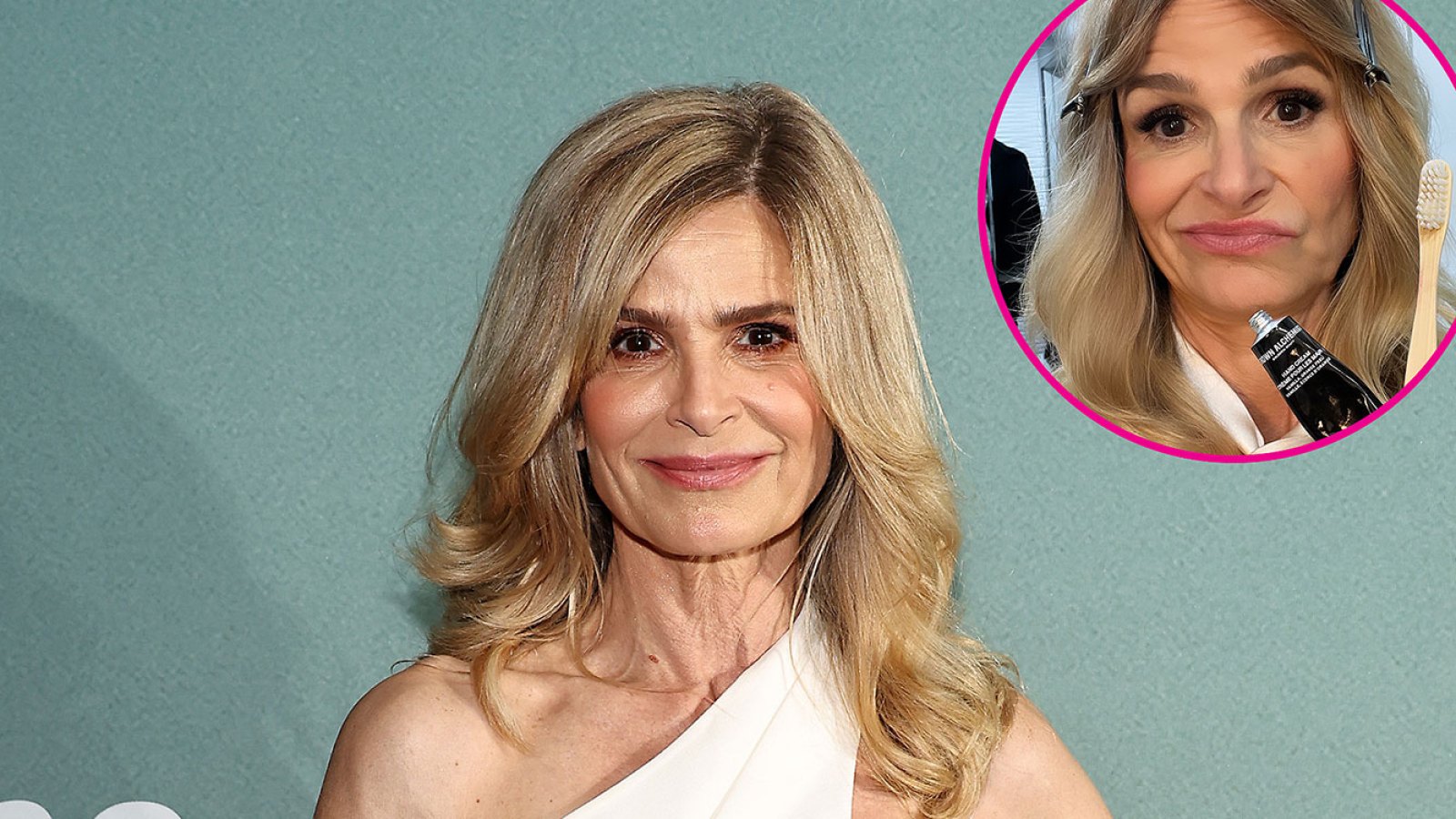 Kyra Sedgwick Accidentally Brushes Her Teeth With Hand Cream