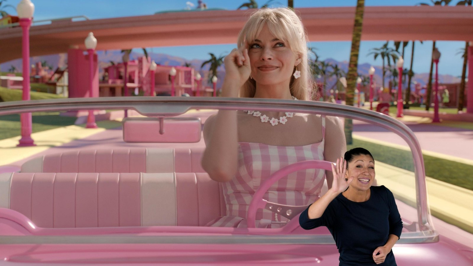 Leila Hanaumi Makes Waves as the ‘Barbie’ Movie’s ASL Interpreter on Streaming Platform Max