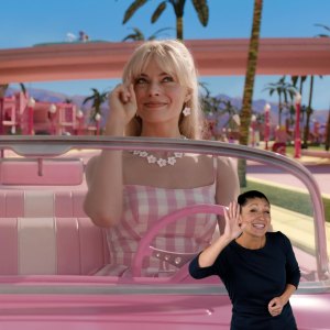 Leila Hanaumi Makes Waves as the ‘Barbie’ Movie’s ASL Interpreter on Streaming Platform Max