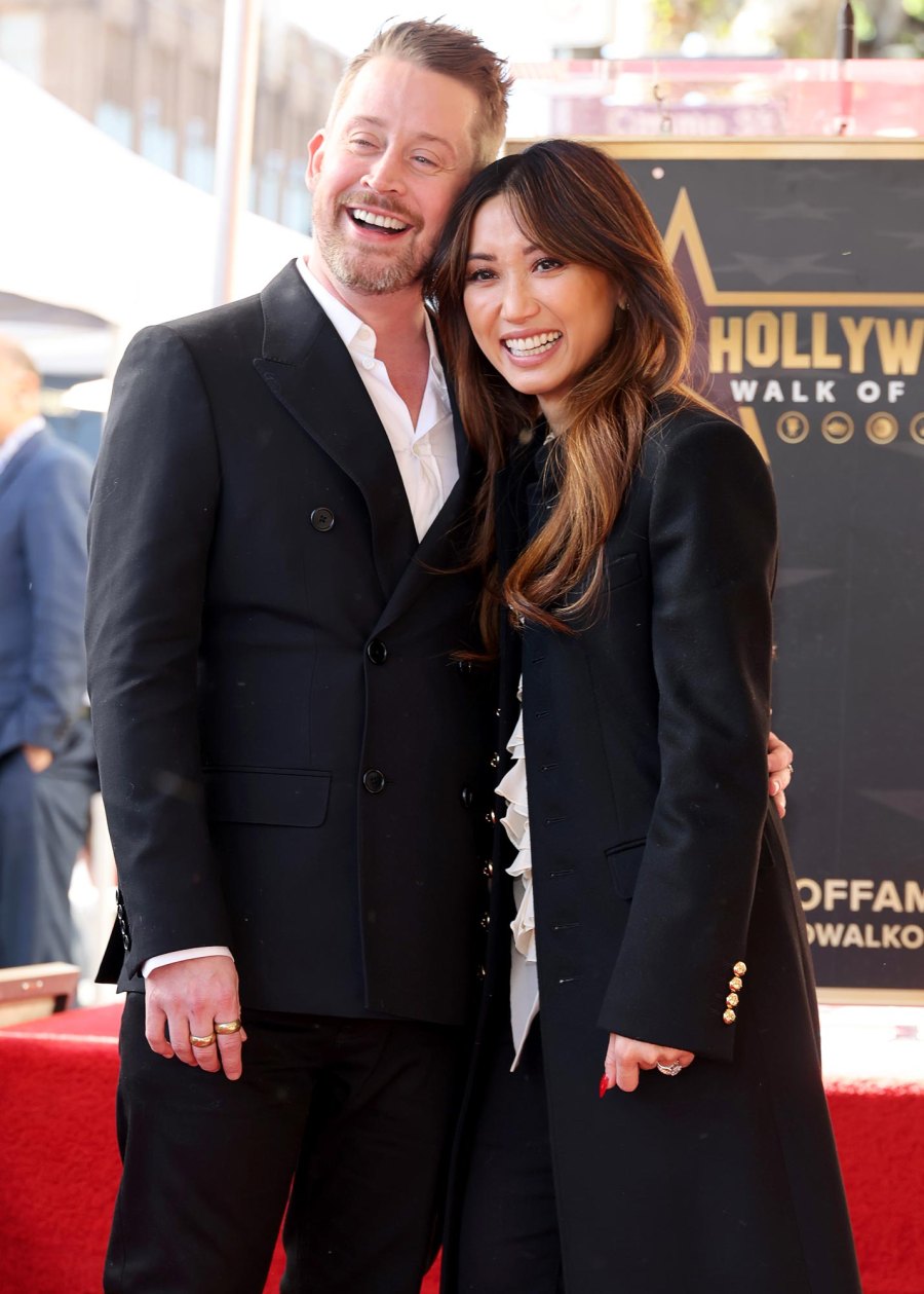 1825178913 HOLLYWOOD, CALIFORNIA - DECEMBER 01: (L-R) Macaulay Culkin and Brenda Song attend the ceremony honoring Macaulay Culkin with a Star on the Hollywood Walk of Fame on December 01, 2023 in Hollywood, California. (Photo by Amy Sussman/Getty Images)