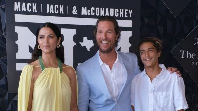 Matthew McConaughey and Camila Alves family album