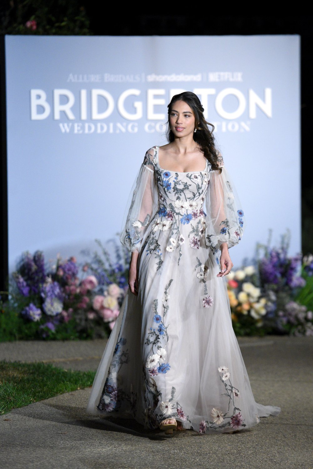 Netflix s Bridgerton Comes to Life in Allure Bridals Wedding Gown Collection