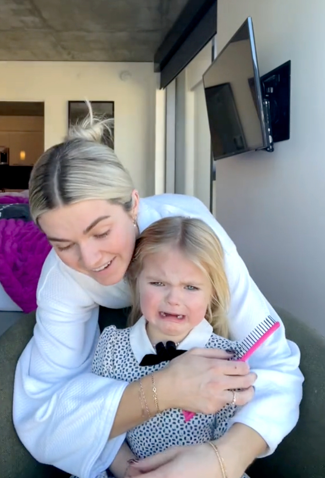 Lindsay Arnold Takes Daughter Sage to Her First Haircut: ‘A Big Moment for Us’