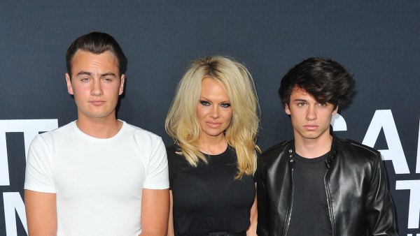 FEATURE Pamela Anderson and Ex Tommy Lee s Best Photos With Sons Brandon and Dylan Over the Years