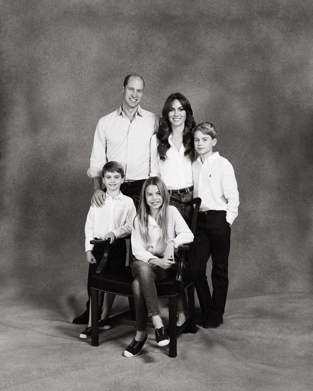 Prince William and Family Christmas Card 2023