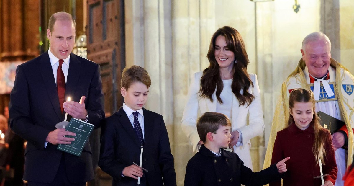 Prince William and Kate Middleton Get Jolly With Kids at Christmas Concert Prince William and Kate Middleton Get Jolly With Kids at Christmas Concert