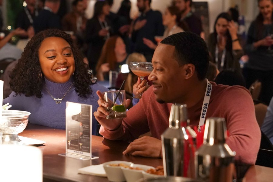 Quinta Brunson and Tyler James Williams Abbot Elementary TV Couples We Need Together in 2024
