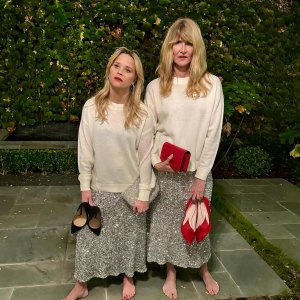Reese Witherspoon and Laura Dern Wear Matching Skirts