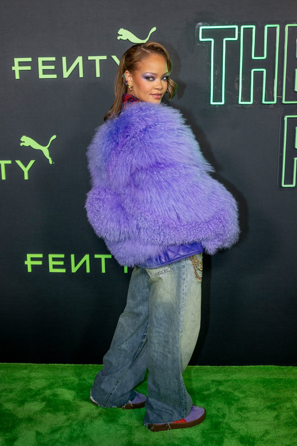 Rihanna attends the FENTY x PUMA Sneaker Launch Party