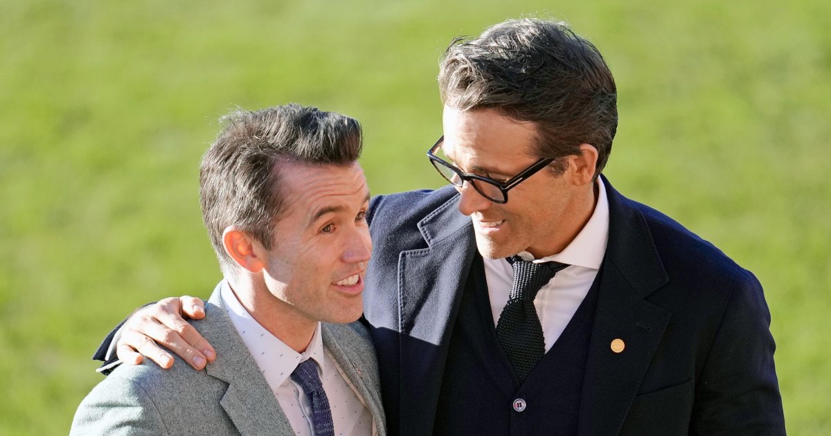 Rob McElhenney and Ryan Reynolds Embrace Wrexham-Themed Wham! Album Cover Rob McElhenney and Ryan Reynolds Embrace Wrexham-Themed Wham! Album Cover