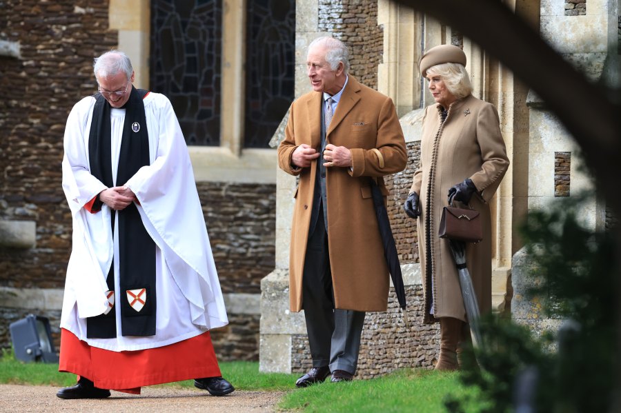 Royal Family on Their Walk to Sandringham Christmas Day Church Service