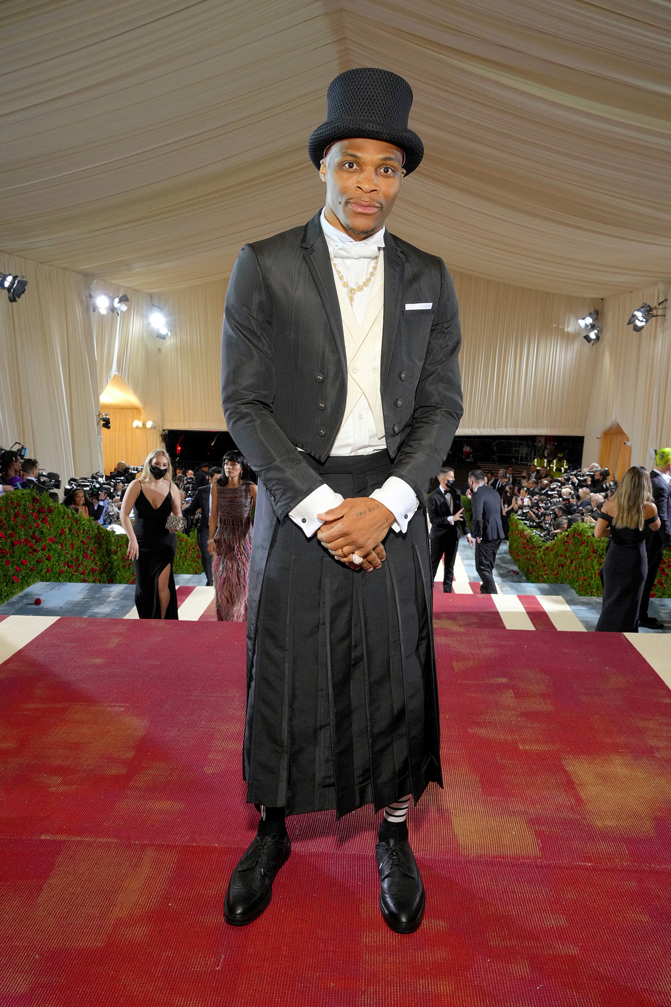 Russell Westbrook's Fashion Connection: Skirts, Wardrobe Malfunctions, and Beyond