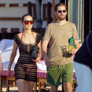 Scott Disick Spotted on a Beach With Ex Chloe Bartoli in St Barths