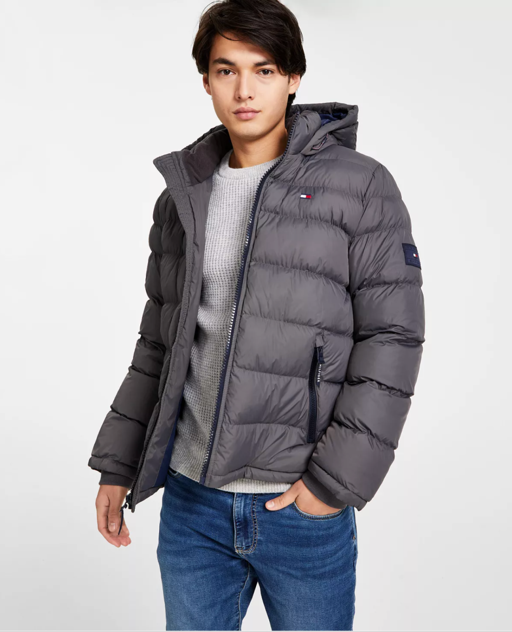 Tommy Hilfiger men's padded puffer jacket