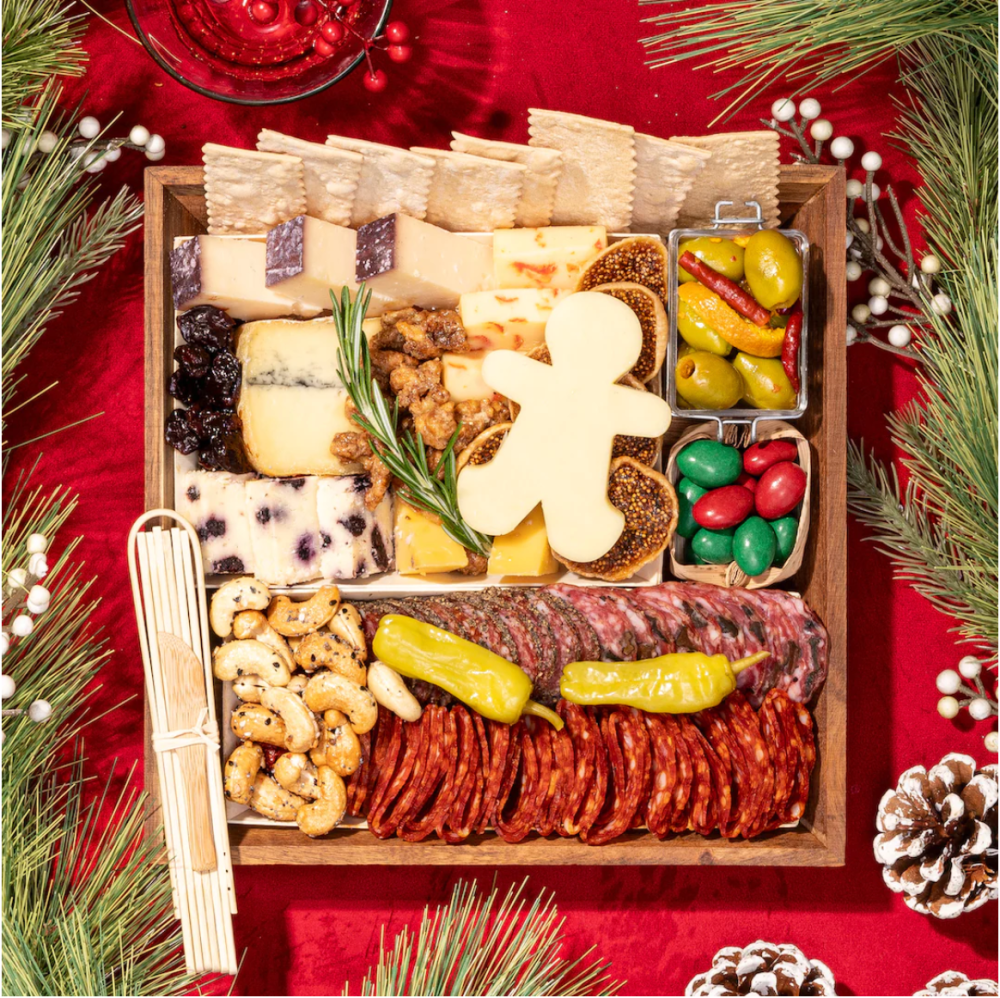 Boarderie Happy Holidays Ciccetti Cheese & Charcuterie Board