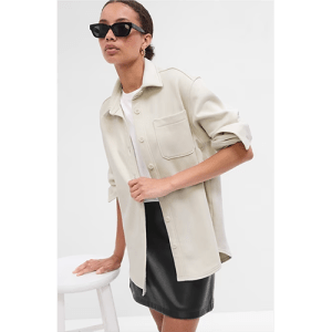 Gap Fleece Shirt Jacket