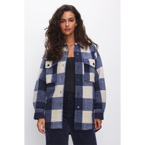 Good American Felted Shacket