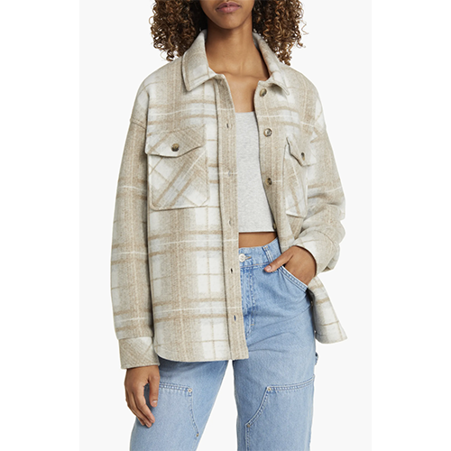 Thread & Supply Plaid Shacket