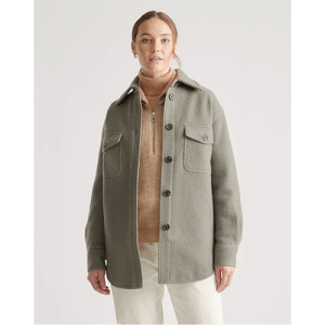 Quince 100% Merino Wool Shirt Jacket