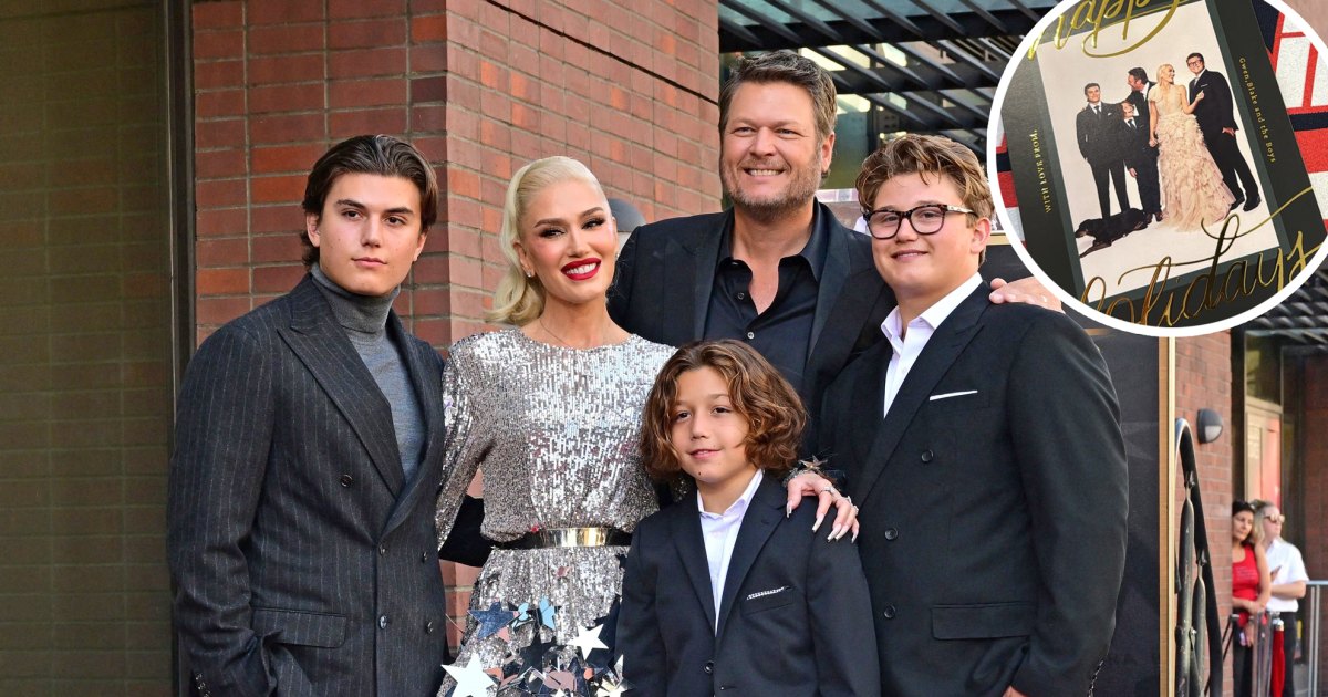 See Gwen Stefani and Blake Shelton’s Fabulous Christmas Card With Her Sons See Gwen Stefani and Blake Shelton’s Fabulous Christmas Card With Her Sons