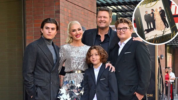 See Blake Shelton and Gwen Stefani Christmas Card