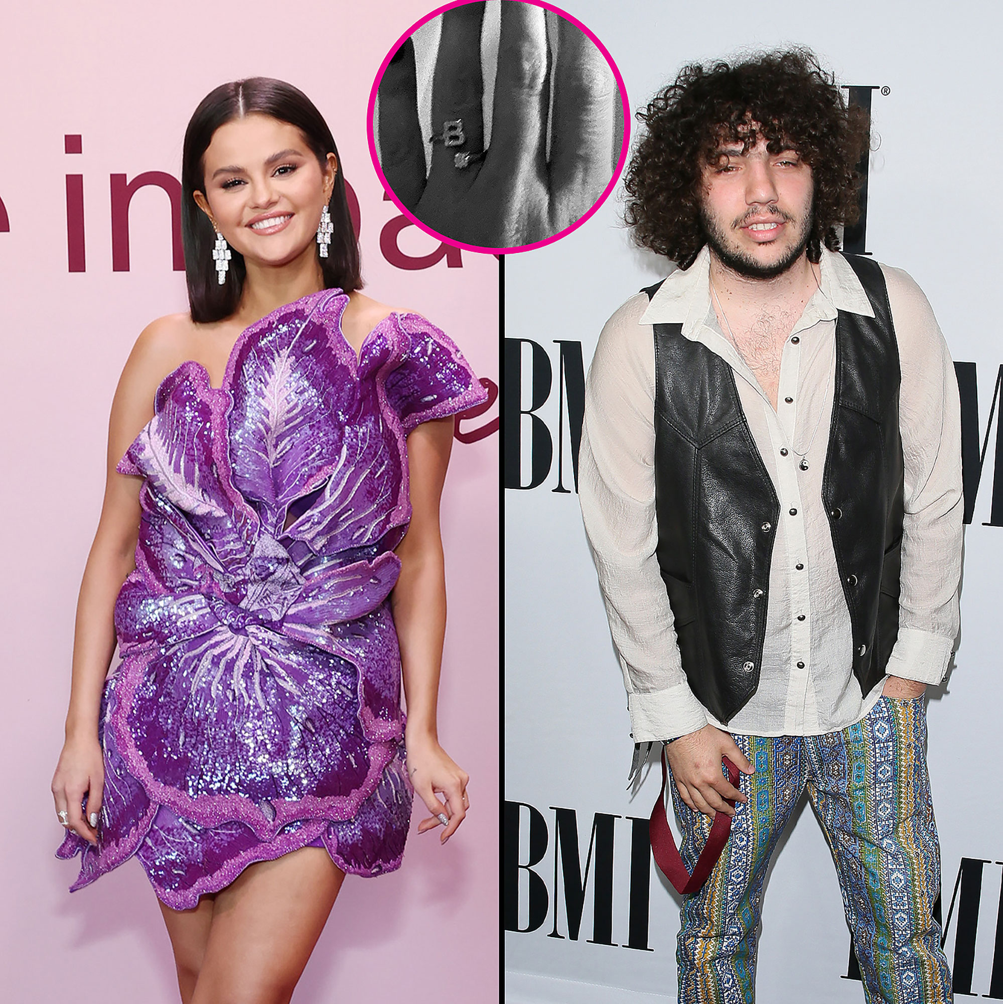 Selena Gomez Shows Off Diamond 'B' Ring After Going Public with Her  Relationship with Benny Blanco