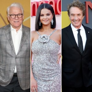 Selena Gomez Tests Rare Beauty Products on Her Only Murders Costars