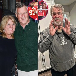 Taylor Swift Parents and Travis Kelce Dad Attend Chiefs vs Raiders Game