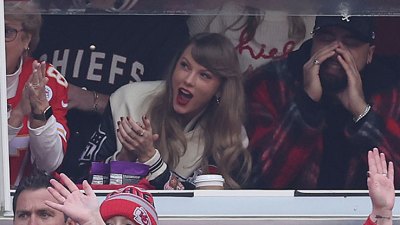 Taylor Swift at Chiefs Game on New Year's Eve