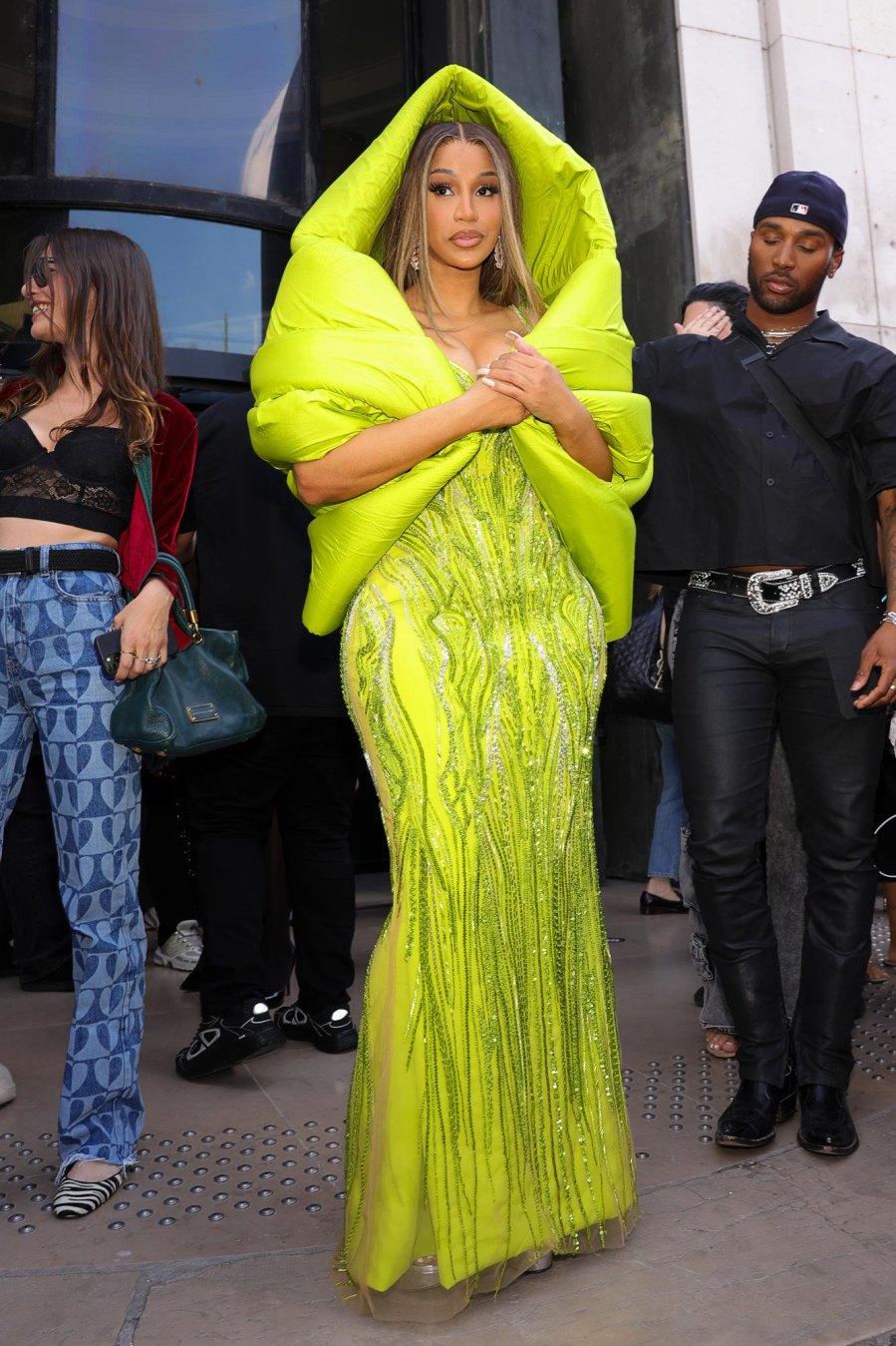 The Fiercest Fashion Risk Takers of 2023 Rihanna Cardi B Harry Styles and More 106 Cardi B attends the Gaurav Gupta Haute Couture Fall/Winter 2023/2024 show