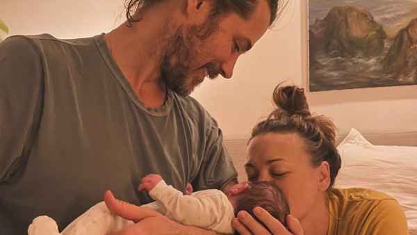 The Handmaids Tale Star Gives Birth Welcomes Baby No 3 With Husband Tim Loden