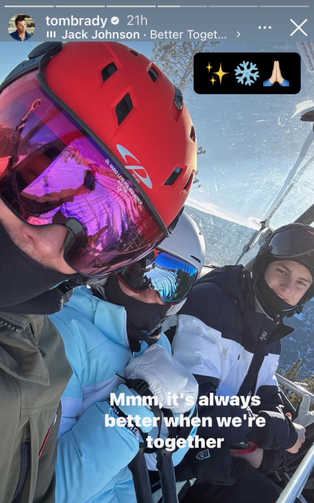 Tom Brady Shares Sweet Snaps from Holiday Ski Trip With Kids
