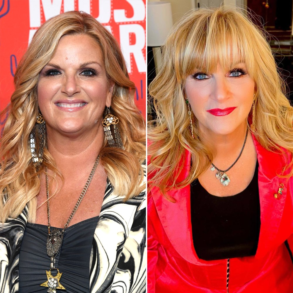 Trisha Yearwood Gets Holiday Makeover Featuring Stylish Bangs and a Bold Red Lip