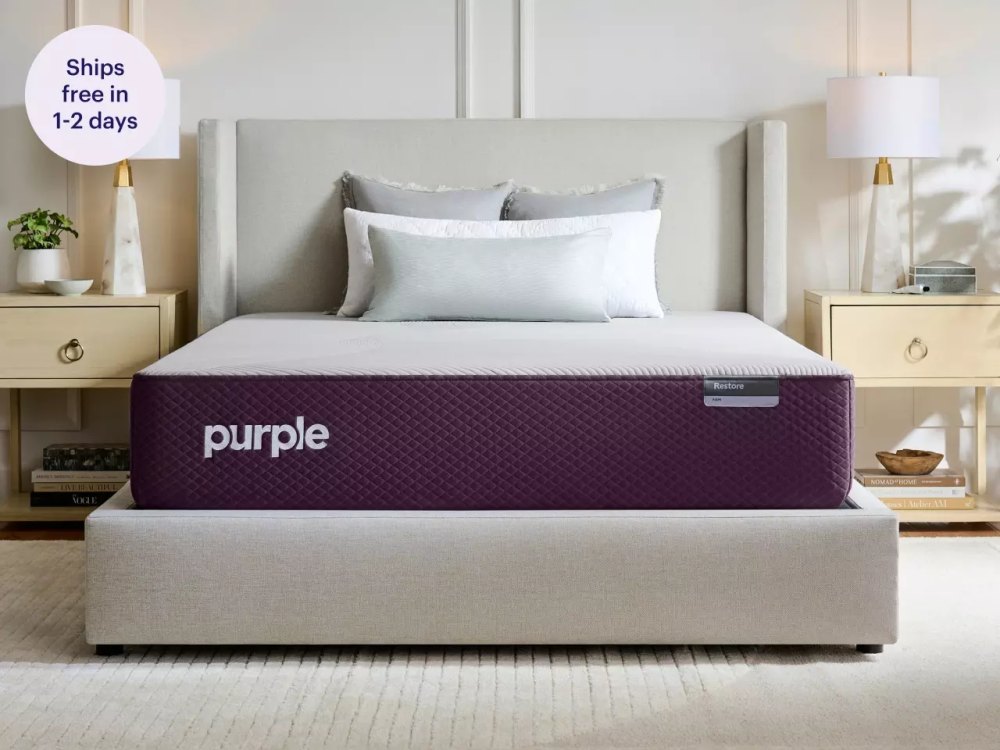 Get Better Beauty Sleep With Purple's Premium Mattresses | Us Weekly