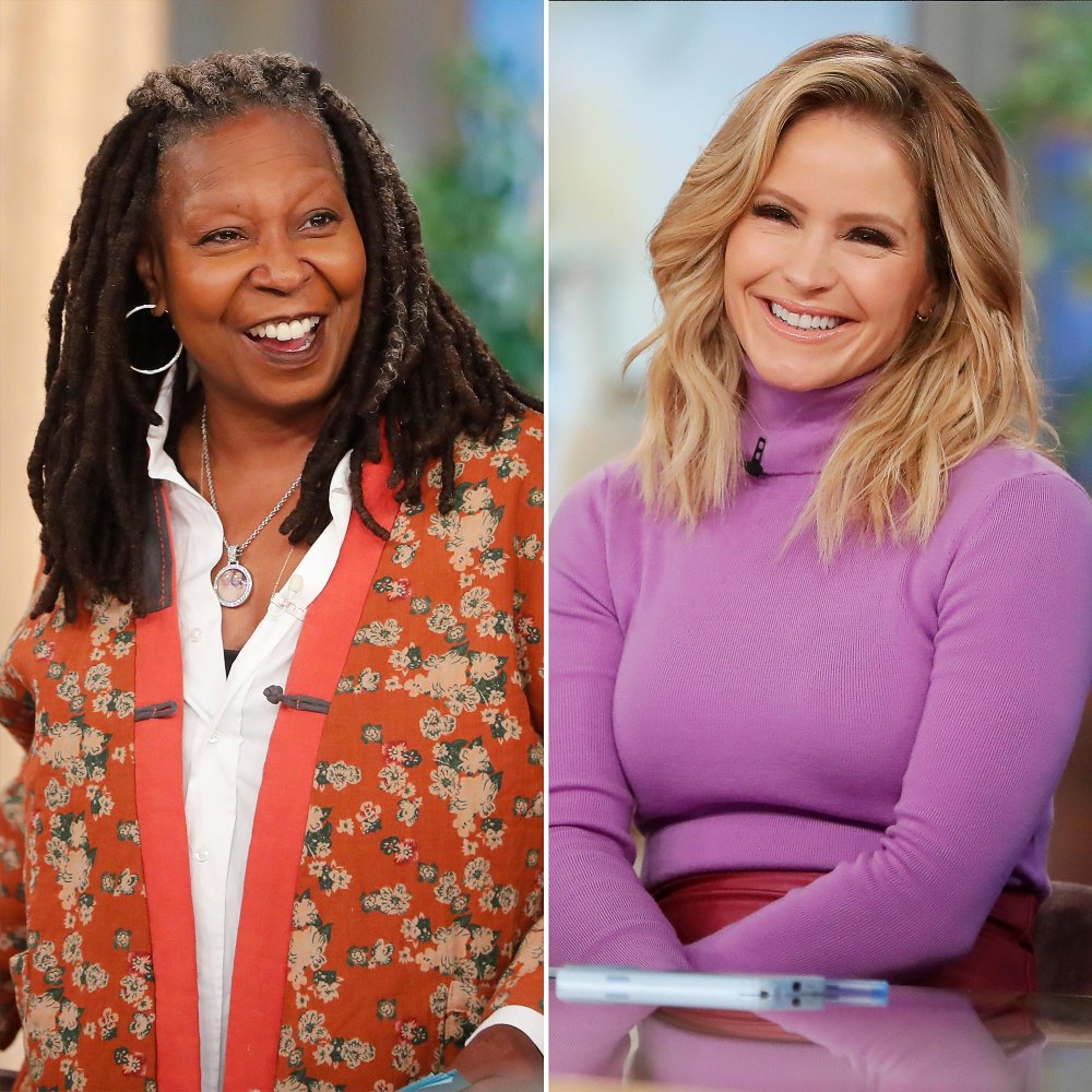 Whoopi Goldberg and Sara Haines Recreate Iconic Ghost Scene on The View 263