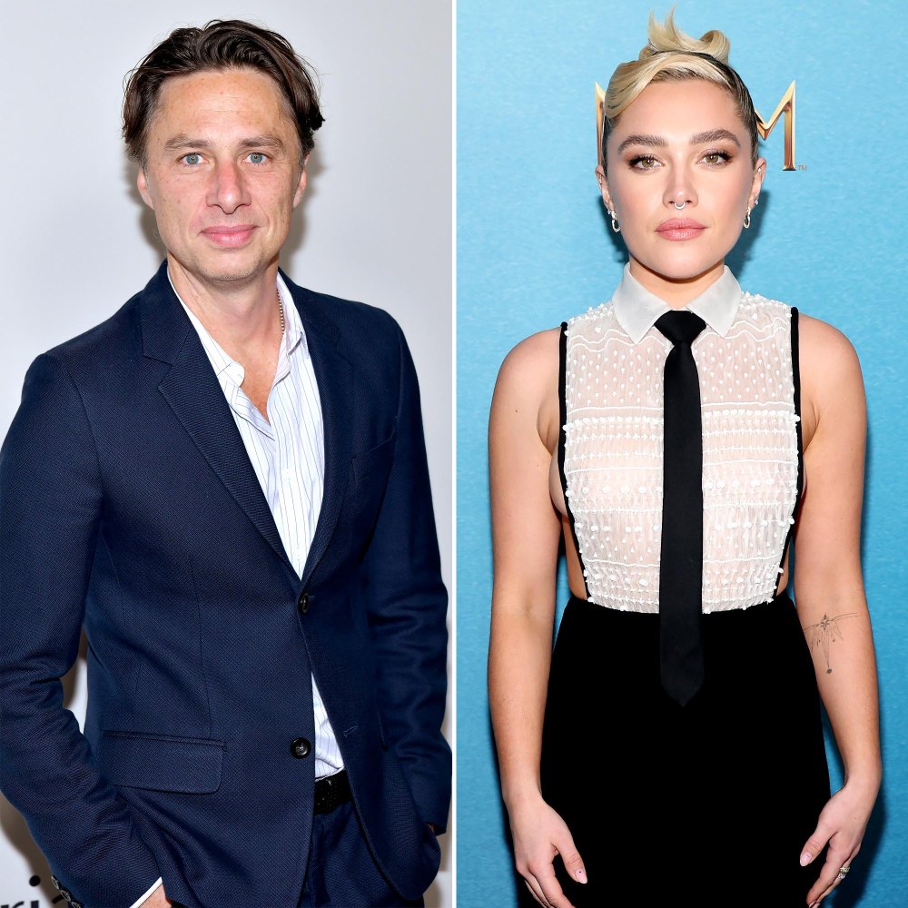 Zach Braff Says He and Florence Pugh Still 'Love Each Other' After Split: 'We're Friends'