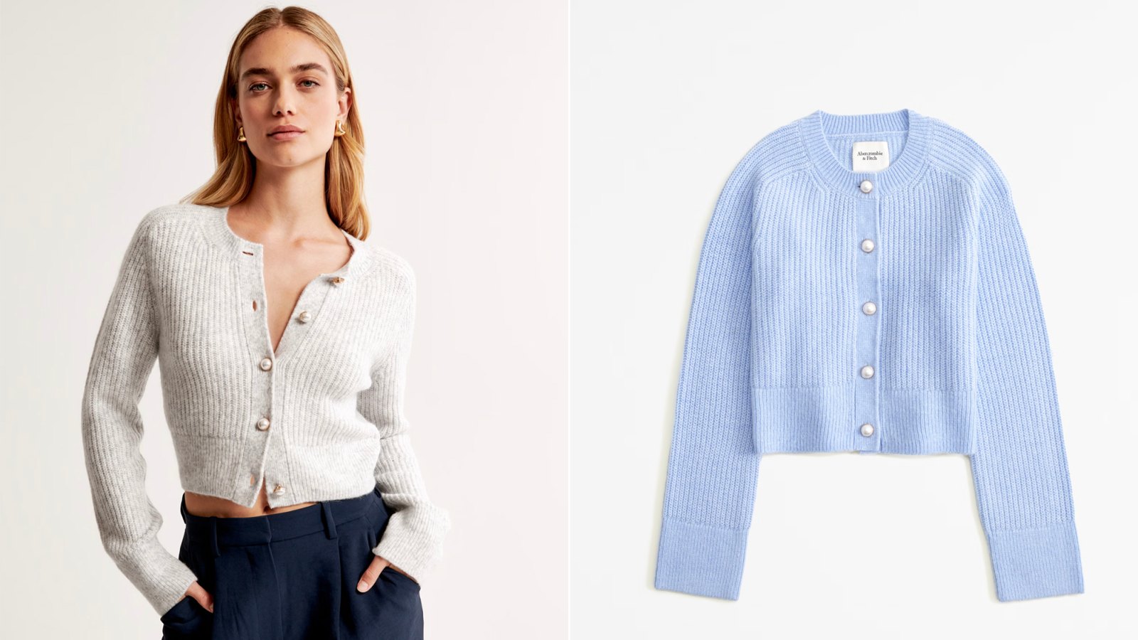 This Abercrombie Cardigan Has Subtle Coquette Vibes — 30% Off | Us Weekly