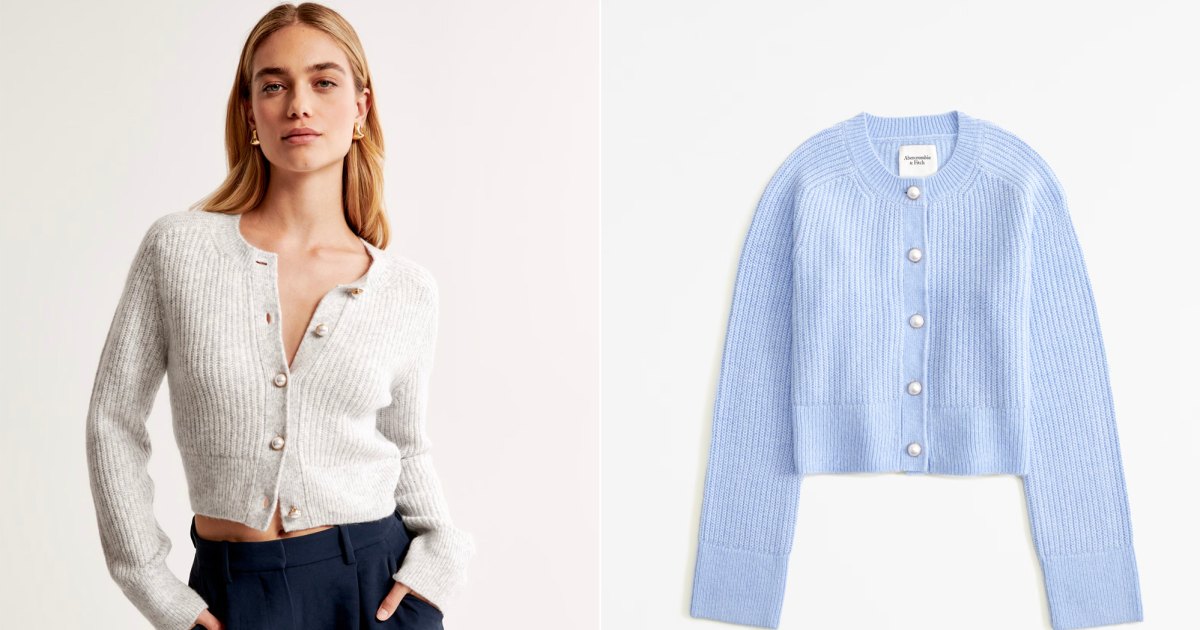 I Love the Subtle Coquette Vibes of This Pearl-Button Cardigan — 30% Off I Love the Subtle Coquette Vibes of This Pearl-Button Cardigan — 30% Off
