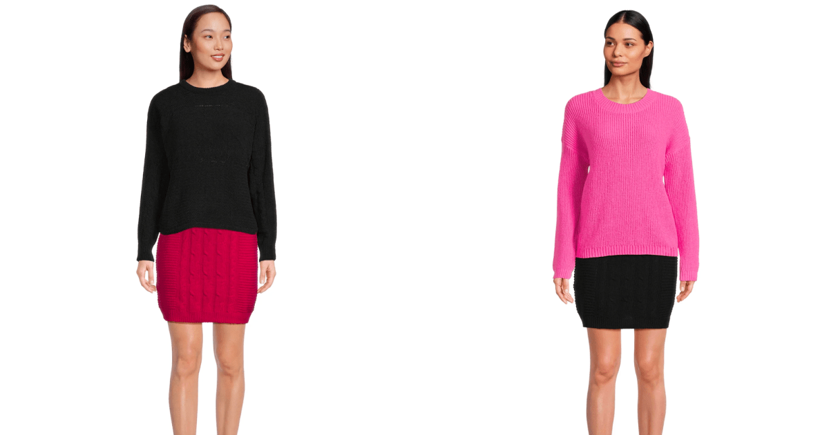 Stay Cozy in the With This Cable-Knit Mini Sweater Skirt Stay Cozy in the With This Cable-Knit Mini Sweater Skirt