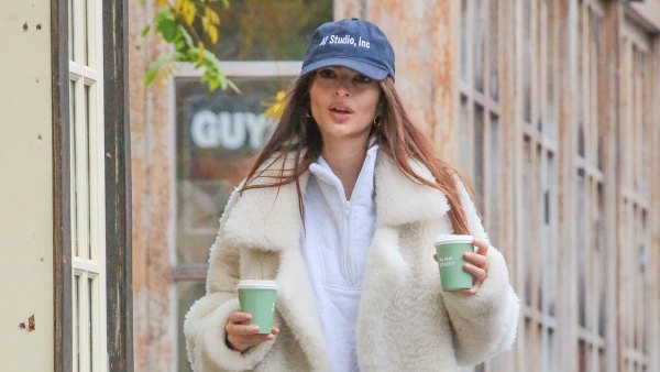 Emily Ratajkowski in NYC on December 11, 2023.