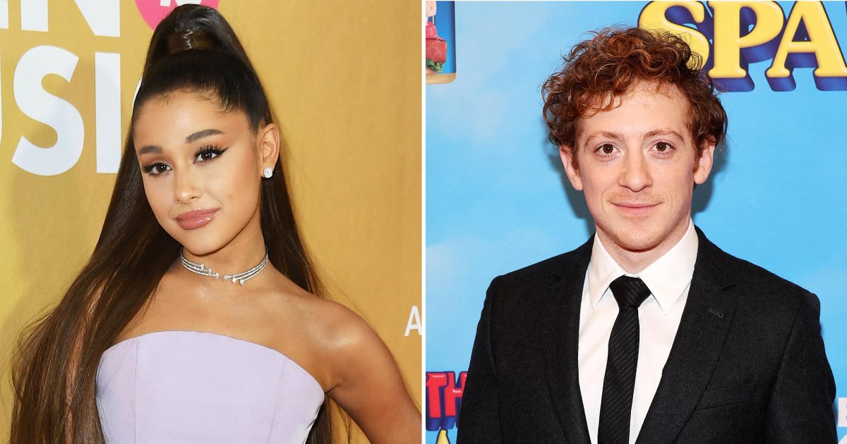 feature Ariana Grande Brings Dad to See Her Boyfriend Ethan Slater in Spamalot